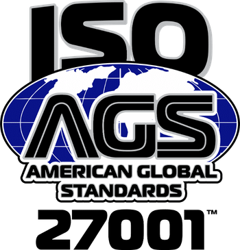 ISO 27001 350x365px ISO 27001 Certified